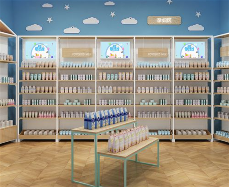 孕婴用品展柜 (2)